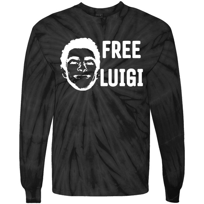 Free Luigi Tie-Dye Long Sleeve Shirt