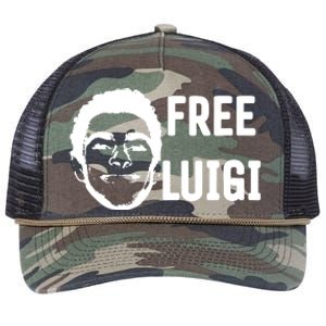 Free Luigi Retro Rope Trucker Hat Cap