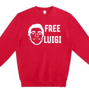 Free Luigi Premium Crewneck Sweatshirt