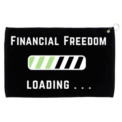 Freedom Loading Finance Dividend Stock Shares Cool Gift Grommeted Golf Towel