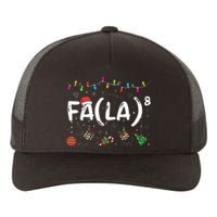 FA (LA)8 Funny Christmas Santa Fa La Math Teacher  Yupoong Adult 5-Panel Trucker Hat