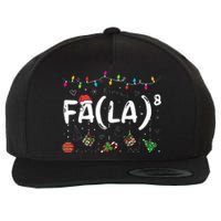 FA (LA)8 Funny Christmas Santa Fa La Math Teacher  Wool Snapback Cap