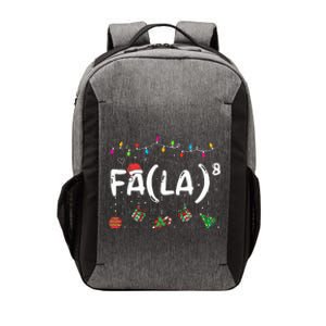 FA (LA)8 Funny Christmas Santa Fa La Math Teacher  Vector Backpack