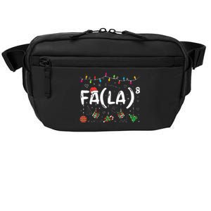 FA (LA)8 Funny Christmas Santa Fa La Math Teacher  Crossbody Pack