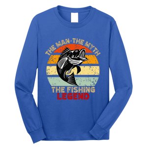 Fishing Legend Funny Freshwater Fish Lover Long Sleeve Shirt