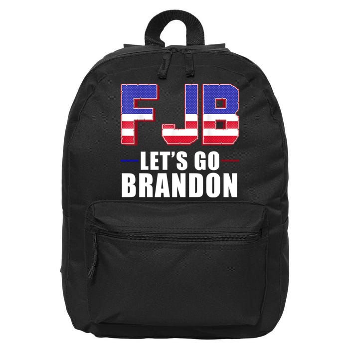 FJB Let's Go Brandon 16 in Basic Backpack
