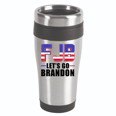 FJB Let's Go Brandon 16oz Travel Tumbler