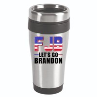 FJB Let's Go Brandon 16oz Travel Tumbler