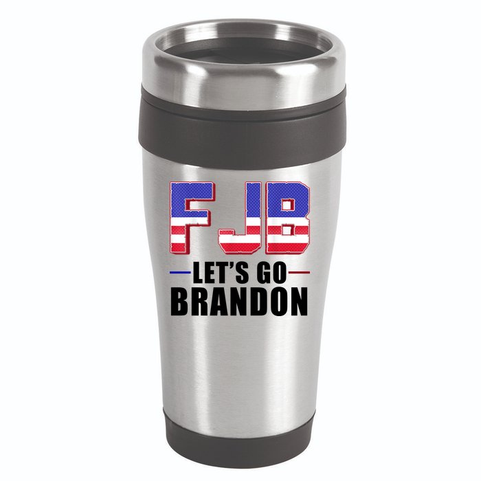 FJB Let's Go Brandon 16oz Travel Tumbler