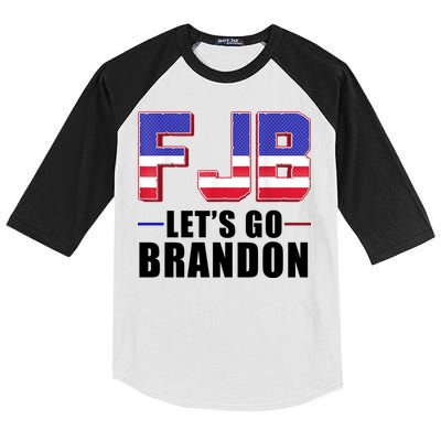 FJB Let's Go Brandon Kids Colorblock Raglan Jersey