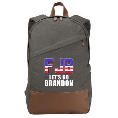 FJB Let's Go Brandon Cotton Canvas Backpack