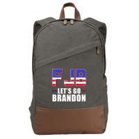 FJB Let's Go Brandon Cotton Canvas Backpack
