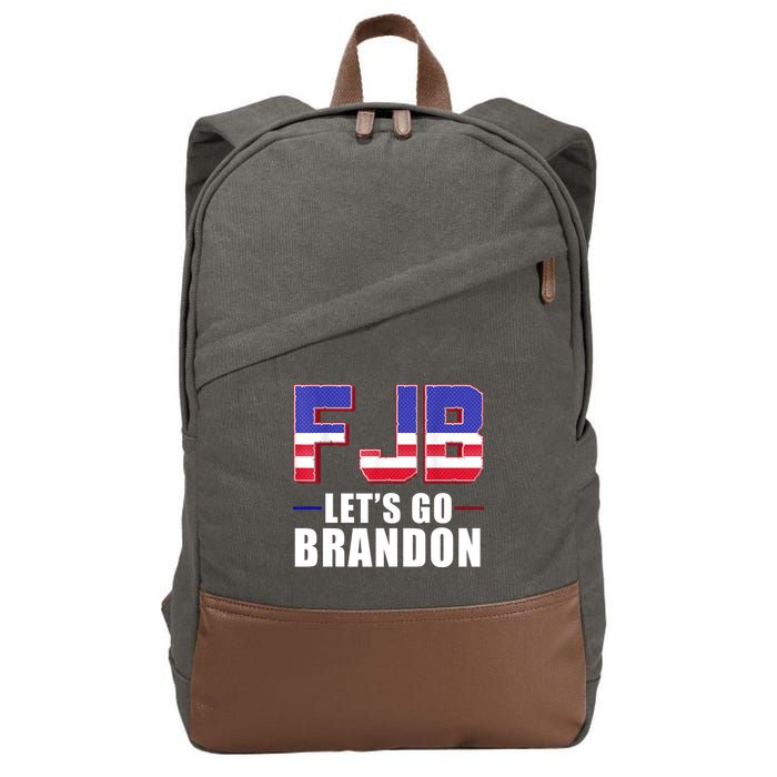 FJB Let's Go Brandon Cotton Canvas Backpack