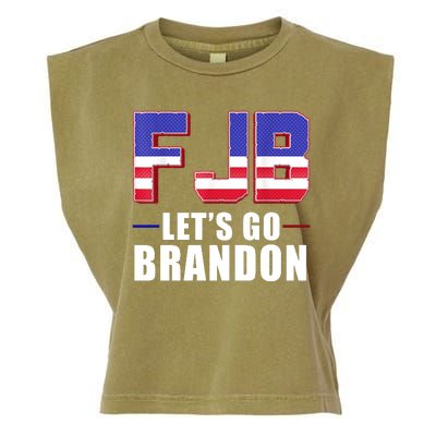 FJB Let's Go Brandon Garment-Dyed Women's Muscle Tee