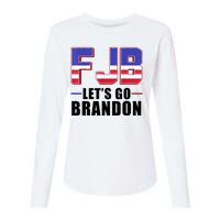 FJB Let's Go Brandon Womens Cotton Relaxed Long Sleeve T-Shirt