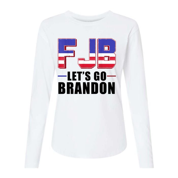 FJB Let's Go Brandon Womens Cotton Relaxed Long Sleeve T-Shirt