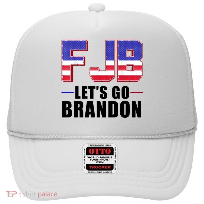 FJB Let's Go Brandon High Crown Mesh Back Trucker Hat