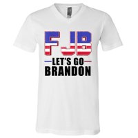 FJB Let's Go Brandon V-Neck T-Shirt