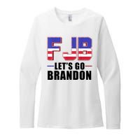 FJB Let's Go Brandon Womens CVC Long Sleeve Shirt