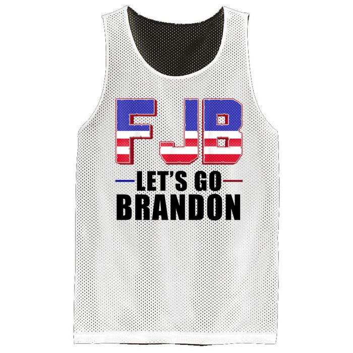 FJB Let's Go Brandon Mesh Reversible Basketball Jersey Tank