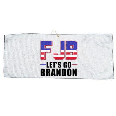 FJB Let's Go Brandon Large Microfiber Waffle Golf Towel
