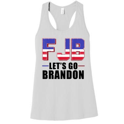 FJB Let's Go Brandon Women's Racerback Tank