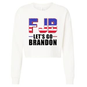 FJB Let's Go Brandon Cropped Pullover Crew