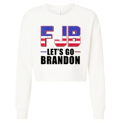 FJB Let's Go Brandon Cropped Pullover Crew