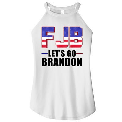 FJB Let's Go Brandon Women’s Perfect Tri Rocker Tank