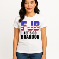 FJB Let's Go Brandon Womens T-Shirt