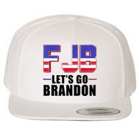 FJB Let's Go Brandon Wool Snapback Cap