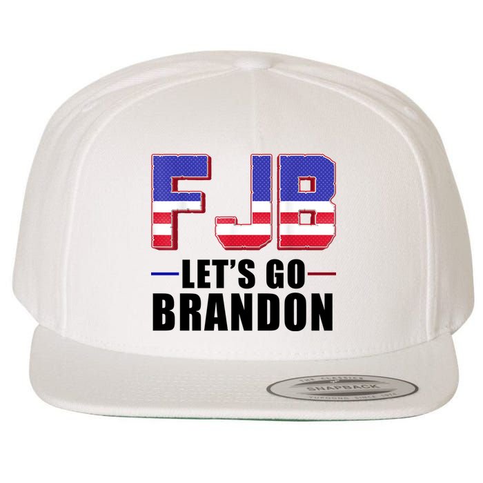 FJB Let's Go Brandon Wool Snapback Cap
