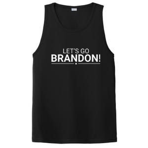 Funny Let's Go Brandon Conservative PosiCharge Competitor Tank