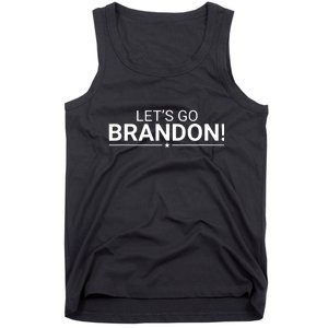 Funny Let's Go Brandon Conservative Tank Top