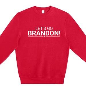 Funny Let's Go Brandon Conservative Premium Crewneck Sweatshirt