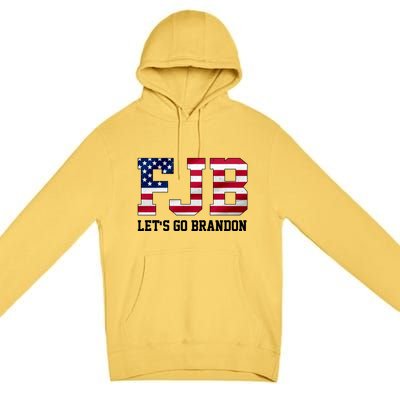 FJB Let's Go Brandon Biden Chant Funny Premium Pullover Hoodie