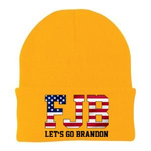 FJB Let's Go Brandon Biden Chant Funny Knit Cap Winter Beanie