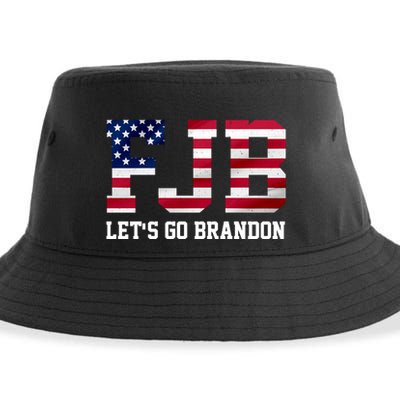 FJB Let's Go Brandon Biden Chant Funny Sustainable Bucket Hat