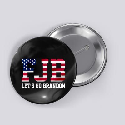 FJB Let's Go Brandon Biden Chant Funny Button