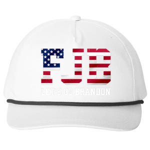 FJB Let's Go Brandon Biden Chant Funny Snapback Five-Panel Rope Hat