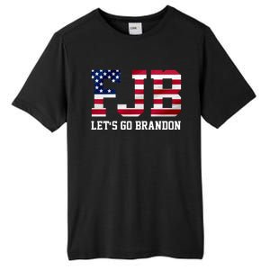 FJB Let's Go Brandon Biden Chant Funny Tall Fusion ChromaSoft Performance T-Shirt