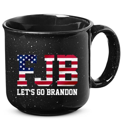 FJB Let's Go Brandon Biden Chant Funny 15oz Campfire Ceramic Mug