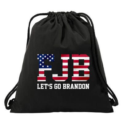 FJB Let's Go Brandon Biden Chant Funny Drawstring Bag