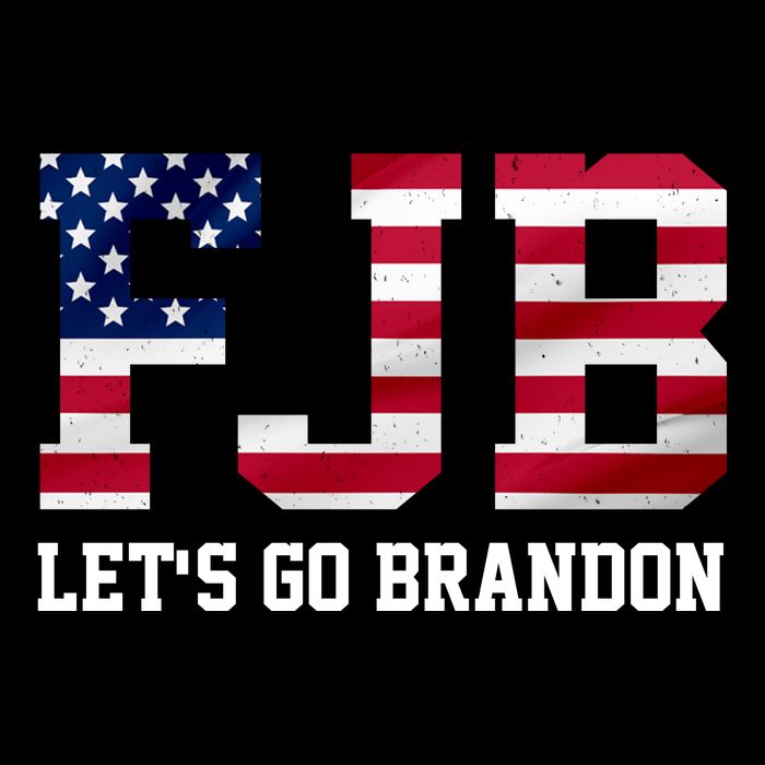 FJB Let's Go Brandon Biden Chant Funny Drawstring Bag