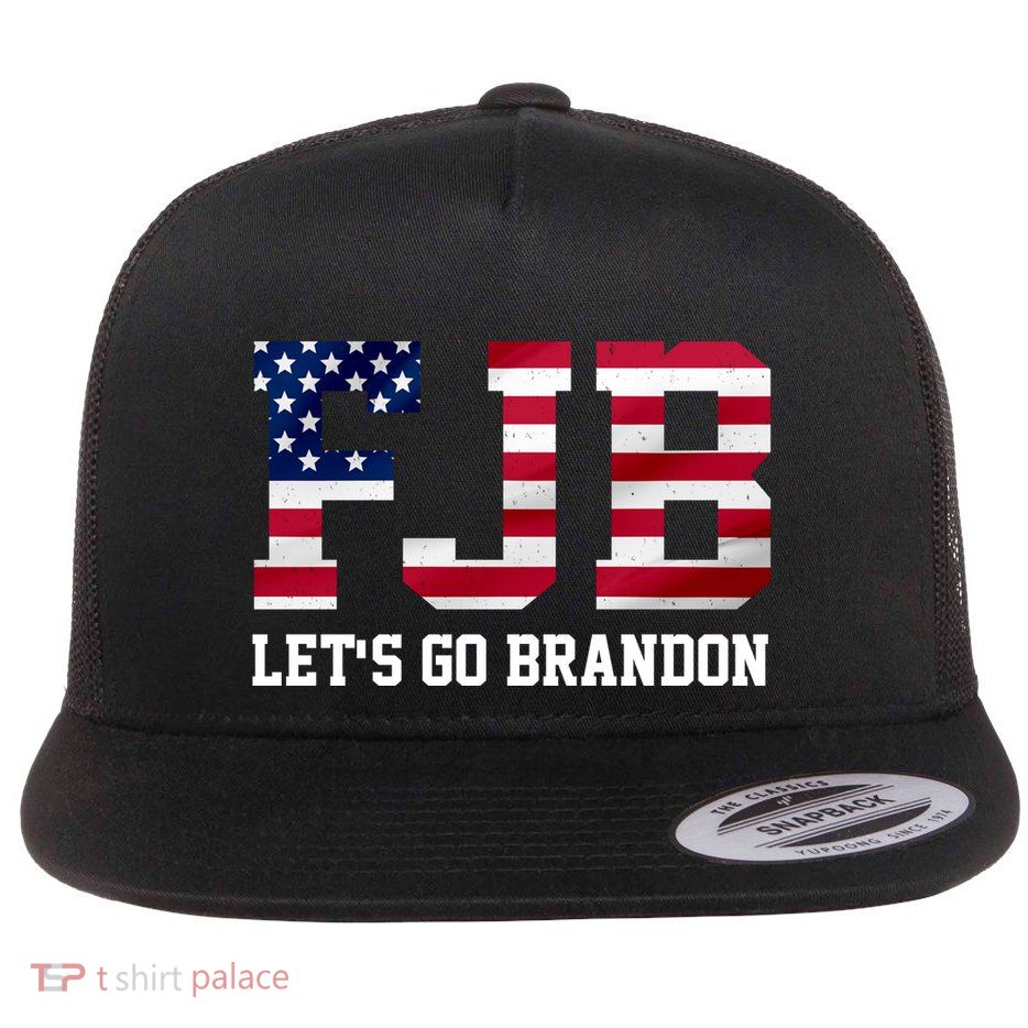 FJB Let's Go Brandon Biden Chant Funny Flatbill Hat