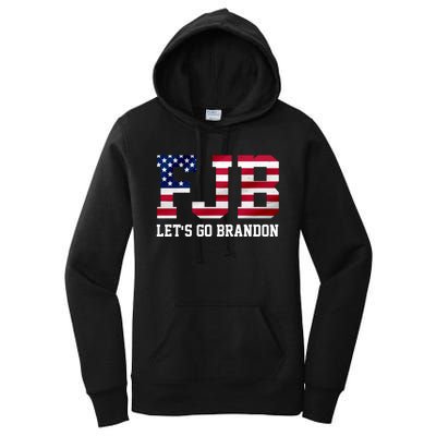 FJB Let's Go Brandon Biden Chant Funny Women's Pullover Hoodie