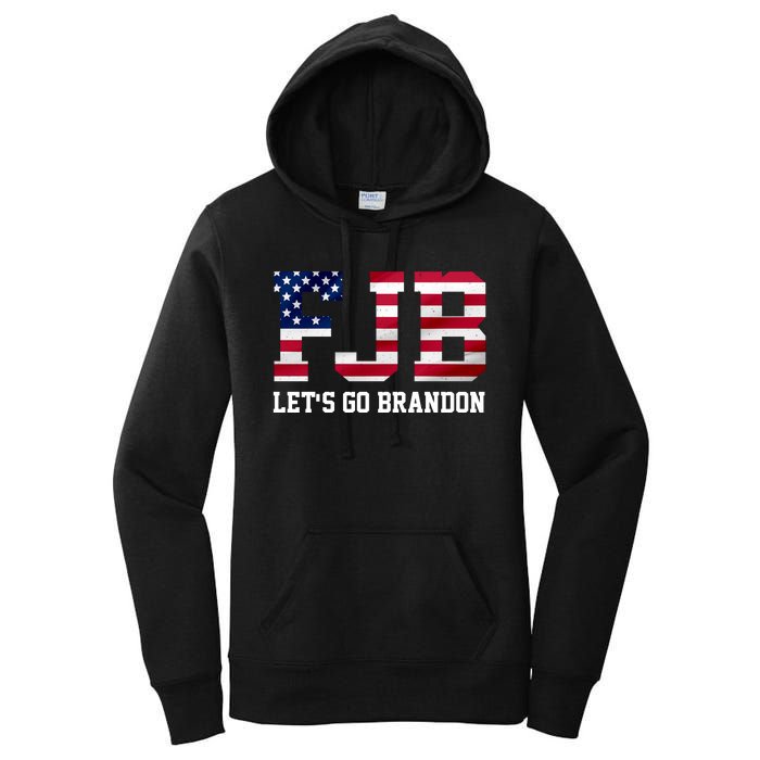 FJB Let's Go Brandon Biden Chant Funny Women's Pullover Hoodie