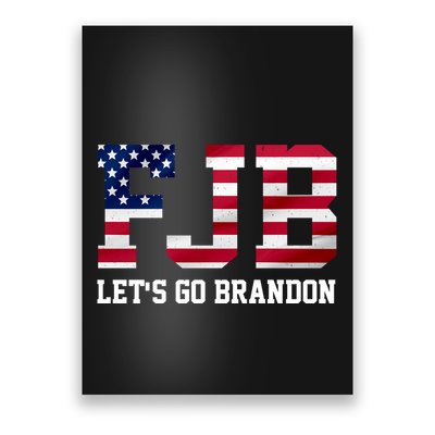 FJB Let's Go Brandon Biden Chant Funny Poster