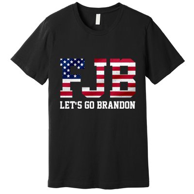 FJB Let's Go Brandon Biden Chant Funny Premium T-Shirt