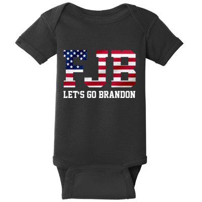 FJB Let's Go Brandon Biden Chant Funny Baby Bodysuit